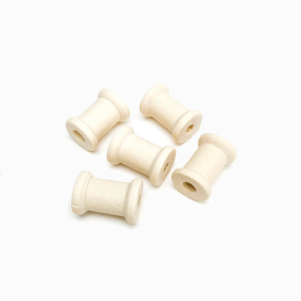 Rolo em madeira natural