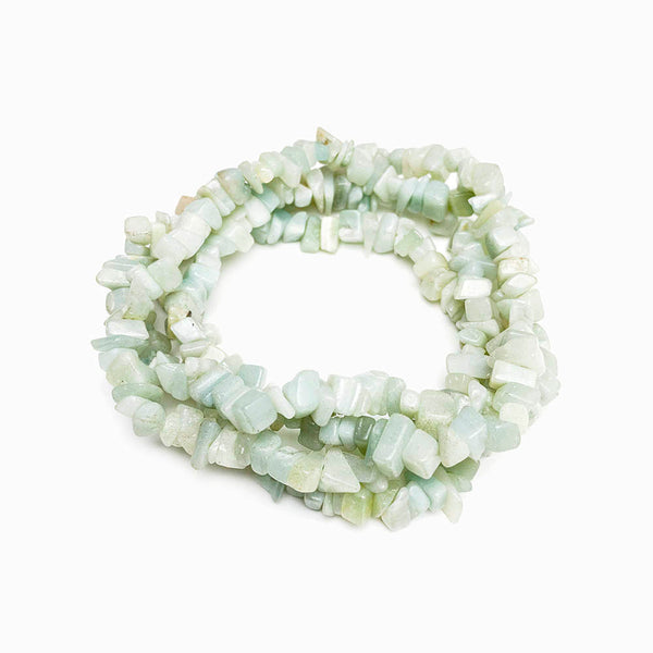 Contas de pedra cascalho