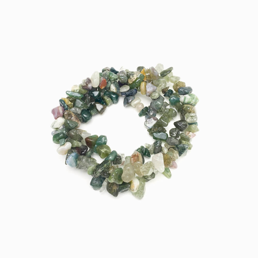 Contas de pedra cascalho