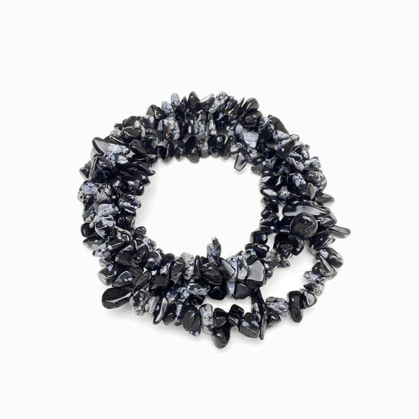 Contas de pedra cascalho