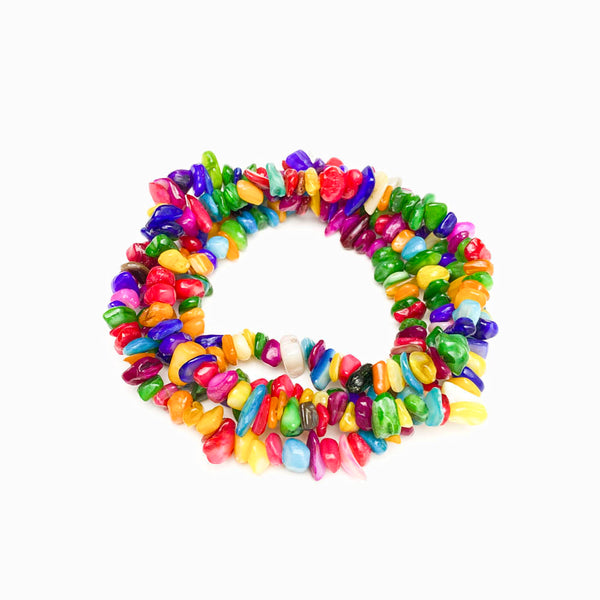 Contas de pedra cascalho