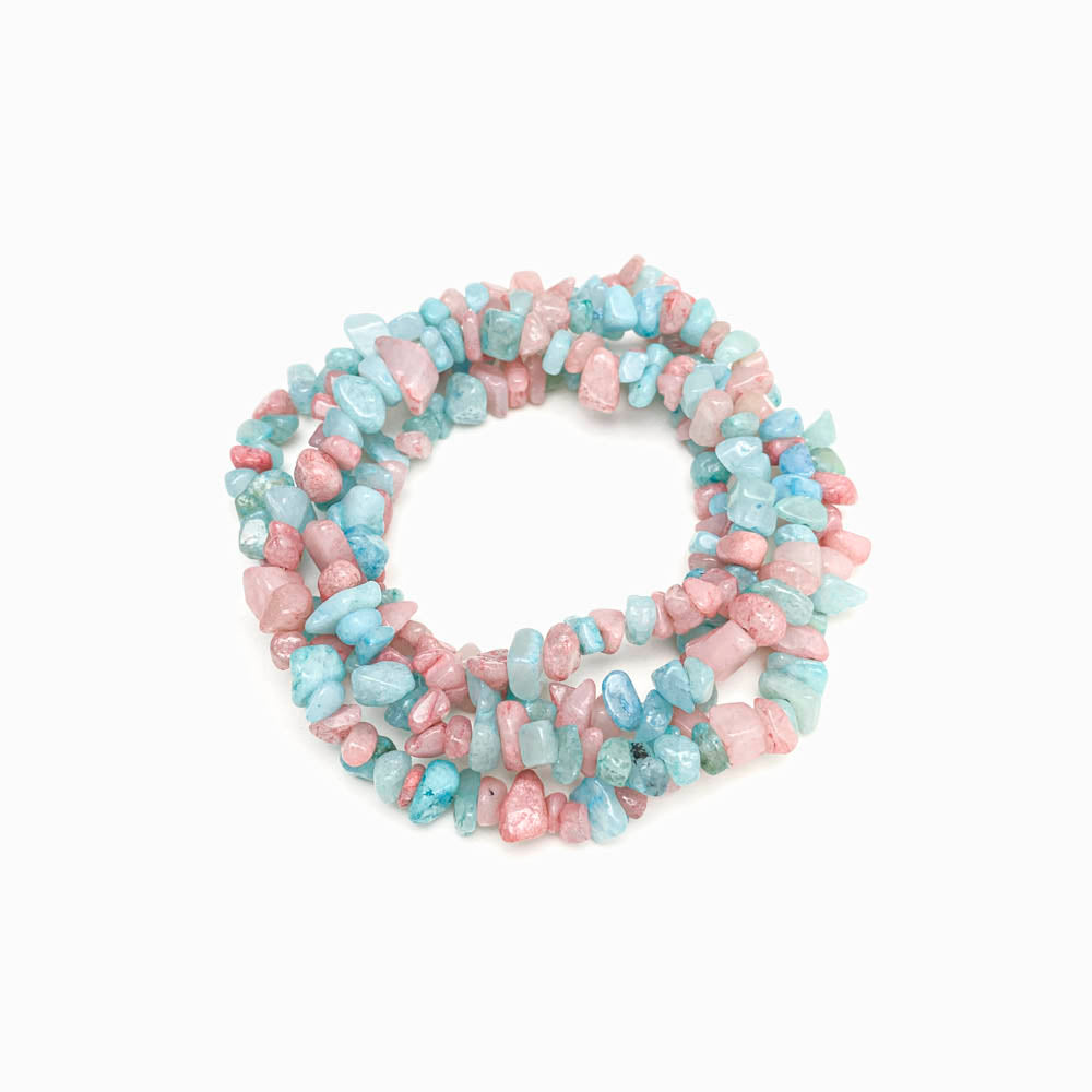 Contas de pedra cascalho