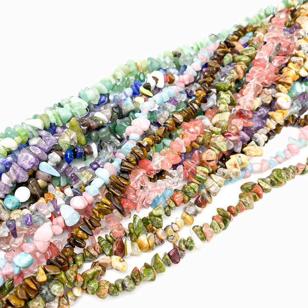 Contas de pedra cascalho