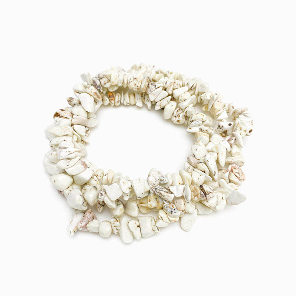 Contas de pedra cascalho