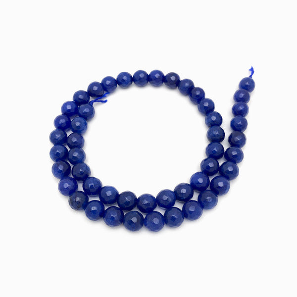 Fiada Contas Ágata Facetadas 8mm