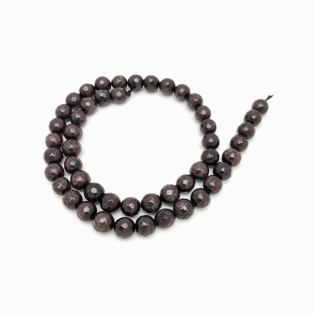 Fiada Contas Ágata Facetadas 8mm