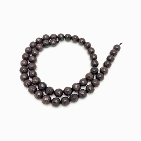 Fiada Contas Ágata Facetadas 8mm