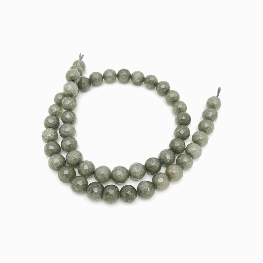 Fiada Contas Ágata Facetadas 8mm