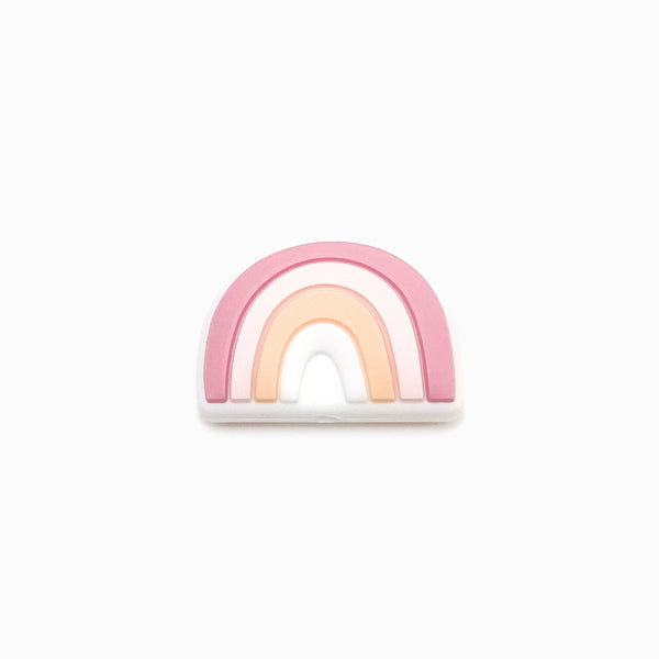 Contas de Silicone Arco-Íris 25x18mm Estilo G