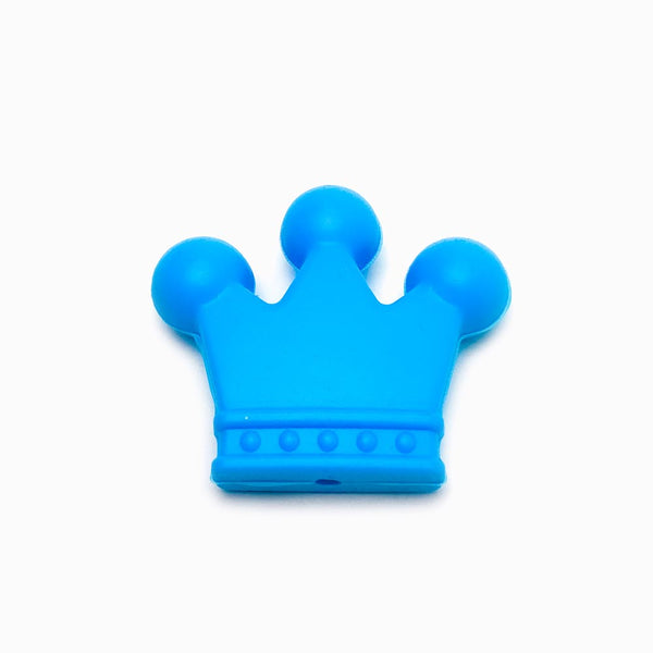 Contas de silicone coroa para montar porta-chucha