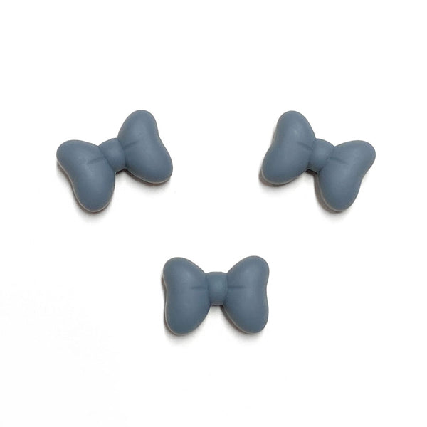 Laço em silicone para montar porta-chucha cinza escuro