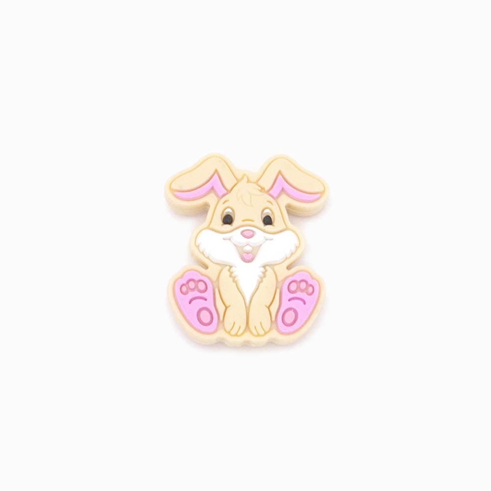 Contas de silicone coelho para montar porta-chucha