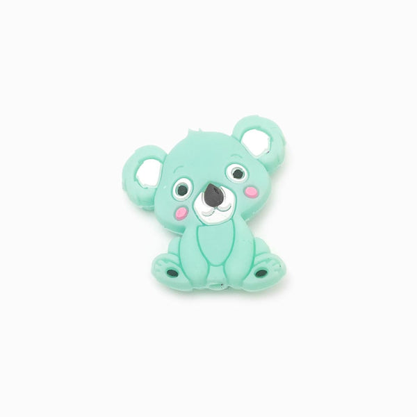 Urso em silicone para montar porta-chucha