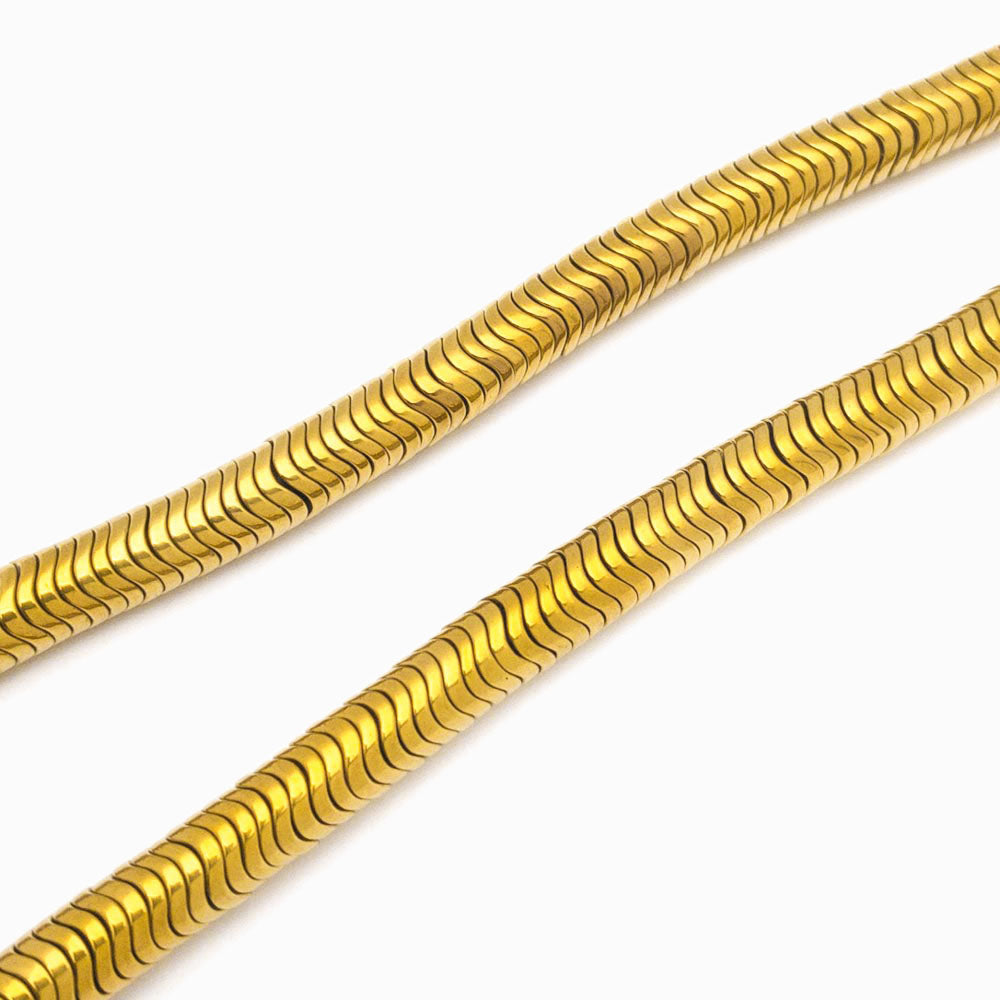 Contas de hematita dourado