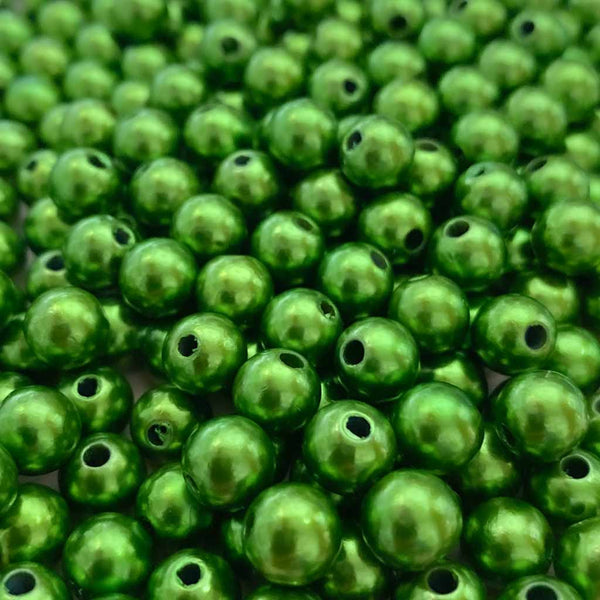 Pérola sintética 8mm verde