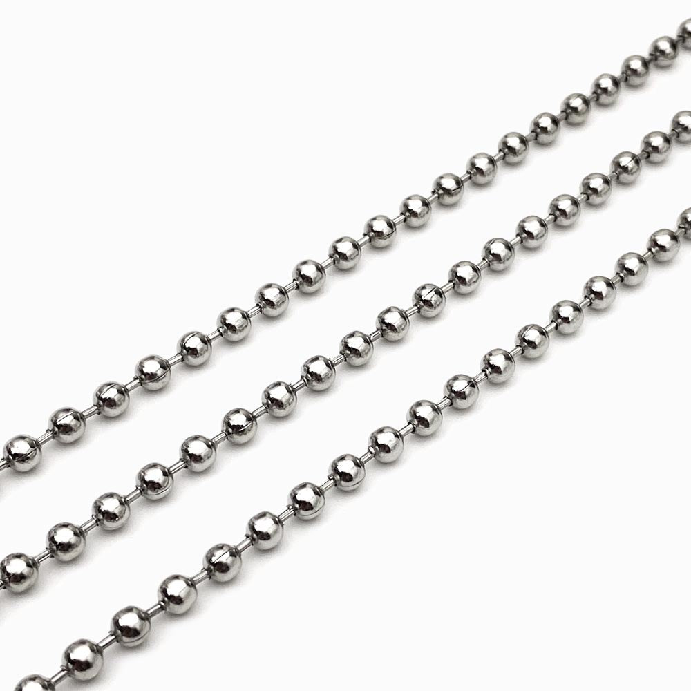 Corrente Bolinha - Aço Inox