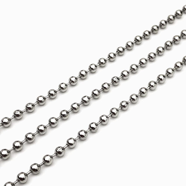 Corrente Bolinha - Aço Inox