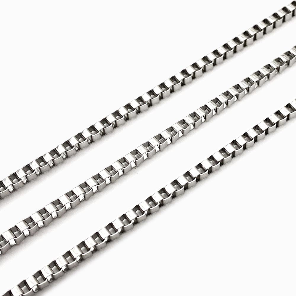 Corrente Elo Quadrado - Aço Inox