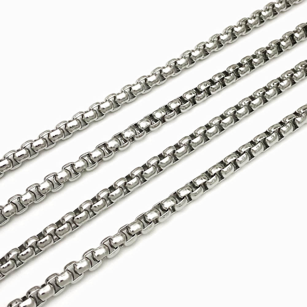 Corrente Elo Quadrado - Aço Inox