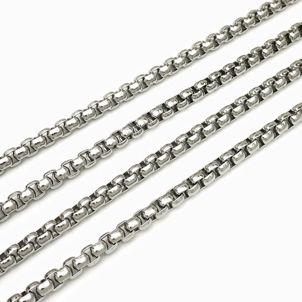 Corrente Elo Quadrado - Aço Inox
