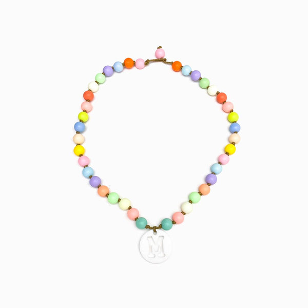 colar de contas acrílicas fosca 8mm