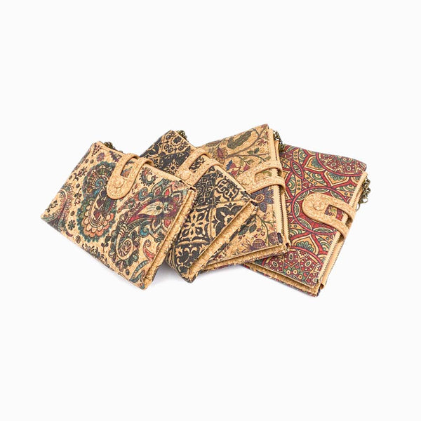 Set 4un Carteira de Cortiça Flex MC151006