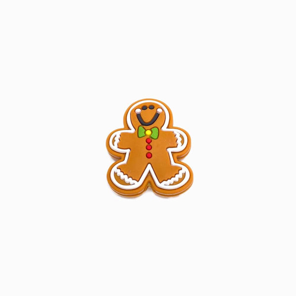 Contas de Silicone para Prendedor de Chucha Gingerbread Cookies CASTANHO