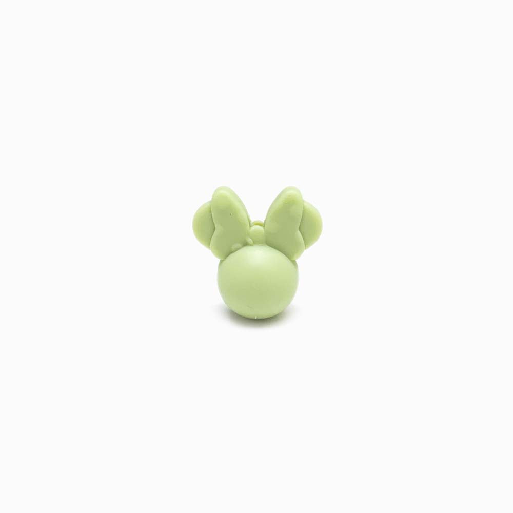 Contas de Silicone Minnie 21x20mm MILITAR