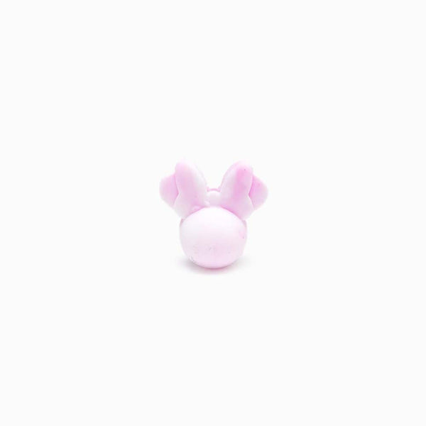 Contas de Silicone Minnie 21x20mm ROSA CLARO