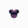 cabeca de minnie de silicone 35x30mm ROXO