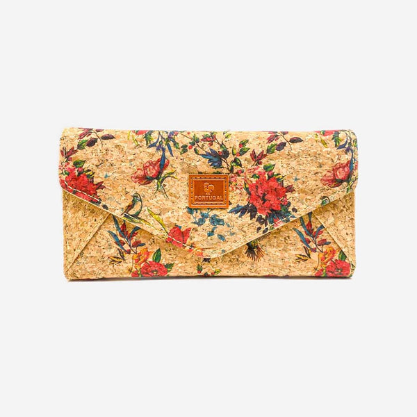 Carteira de Cortiça Flower Desenho TK191021 E