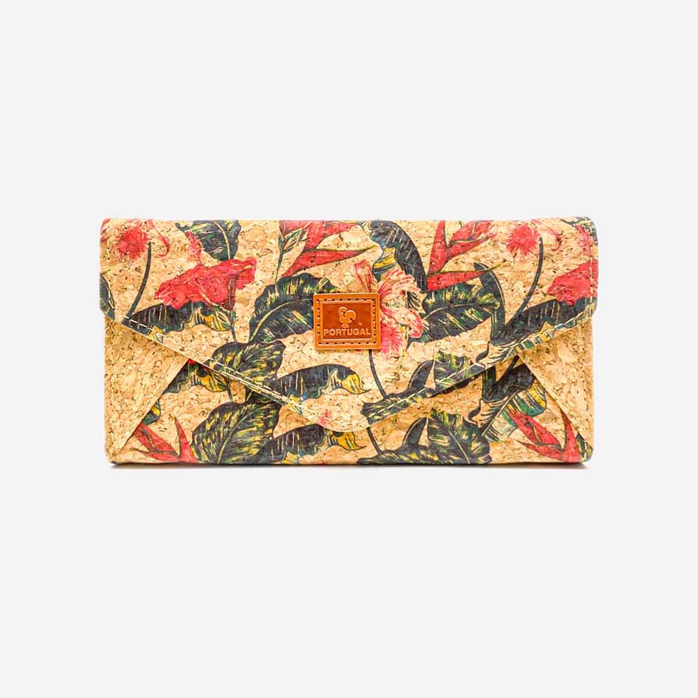 Carteira de Cortiça Flower Desenho TK191021 F