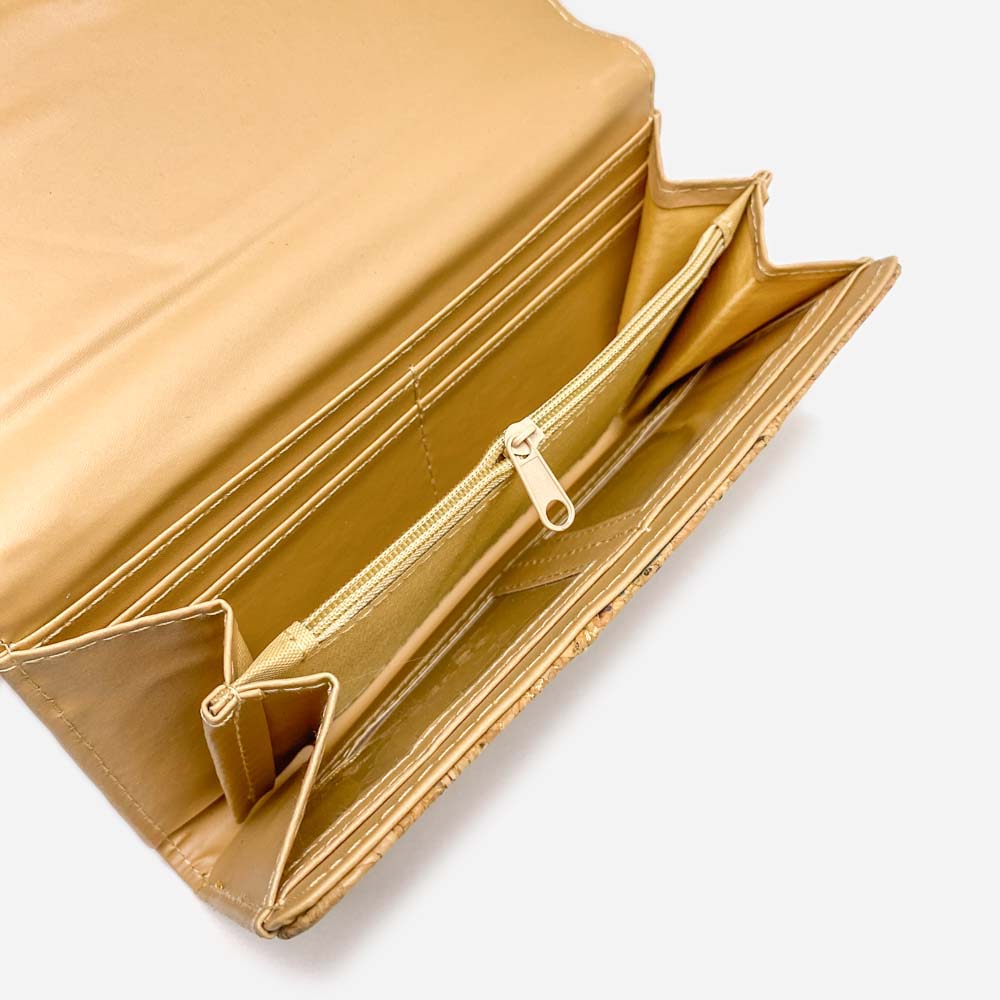 Carteira de Cortiça Flower Pattern TK191021