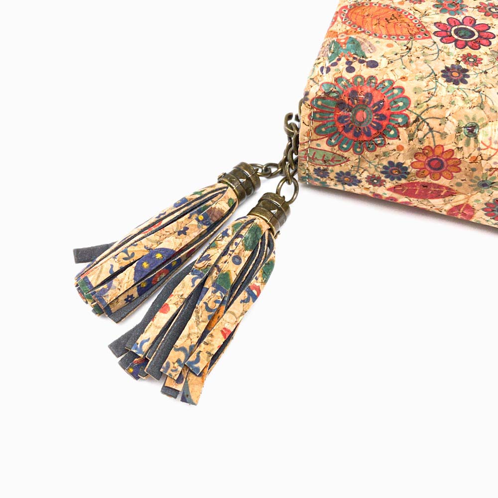 Carteira de Cortiça MC110801 Parte Franja