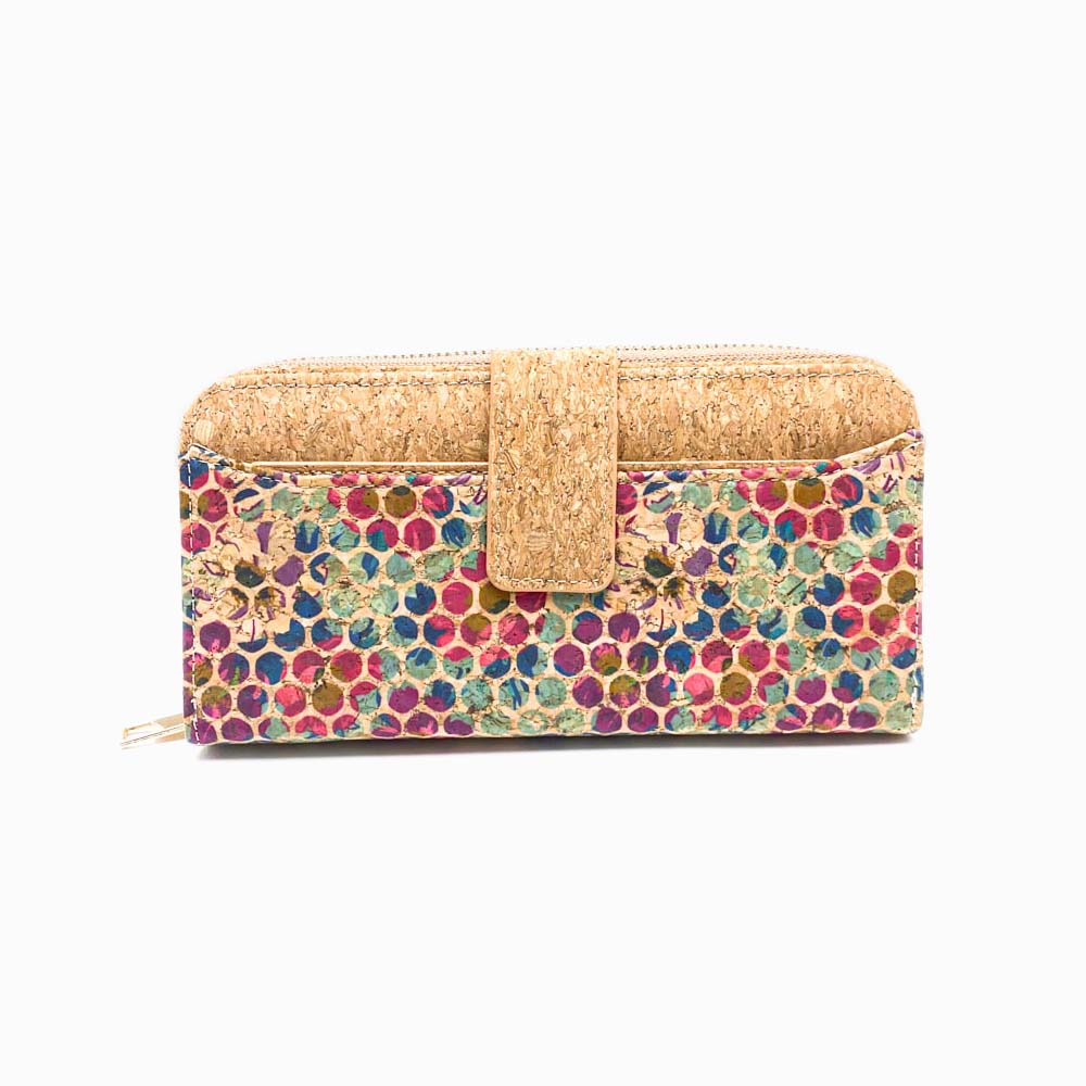 Carteira de Cortiça Natural Nest TC190106 Desenho A