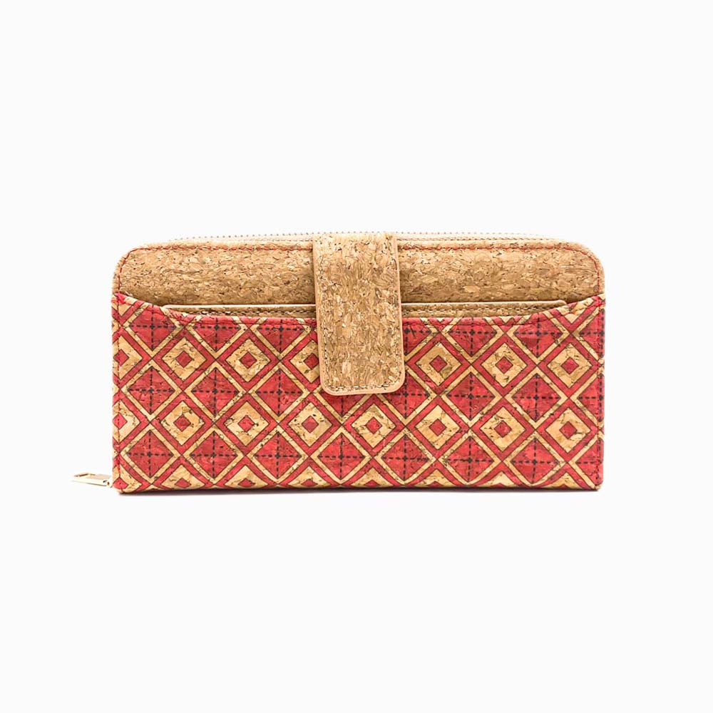 Carteira de Cortiça Natural Nest TC190106 Desenho D