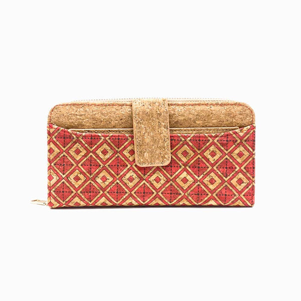 Carteira de Cortiça Natural Nest TC190106 Desenho D