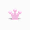 Contas de Silicone Coroa 38x28mm ROSA BEBÉ