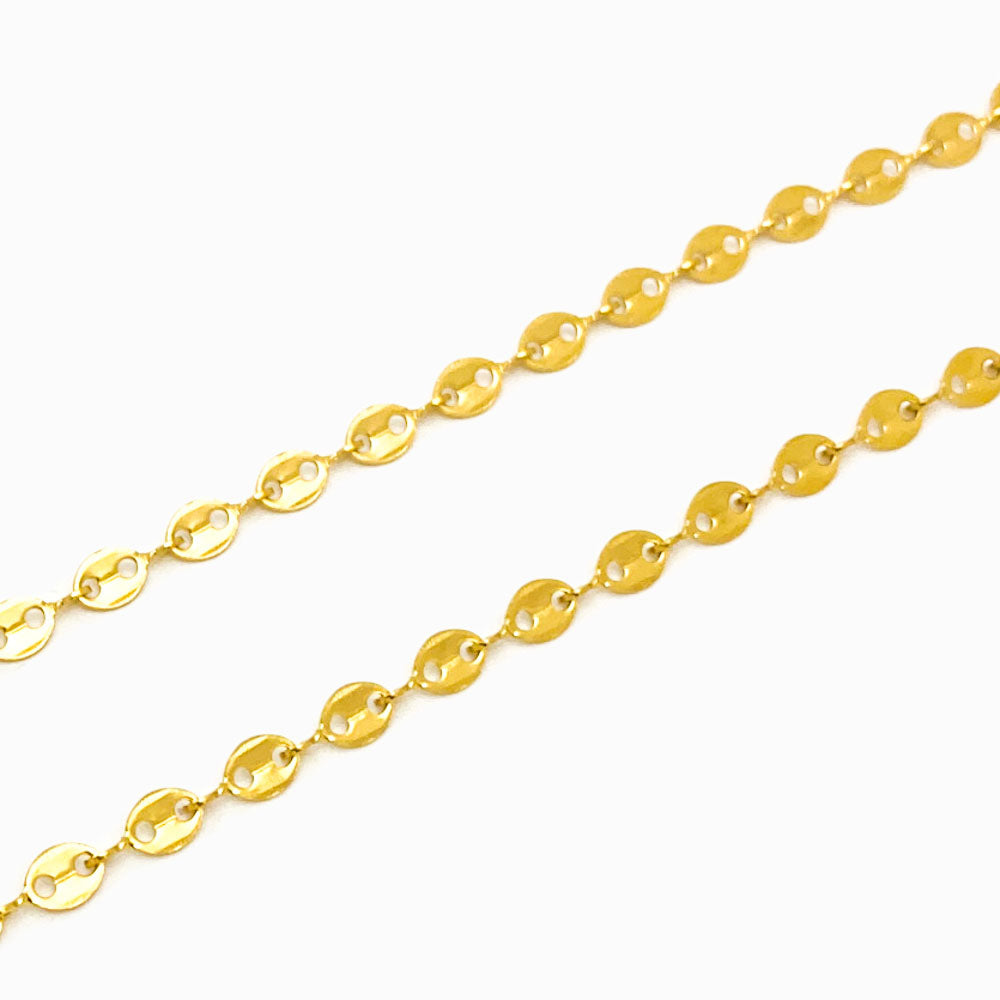 Corrente Grão de Café 4mm AC1038 - Aço Inox