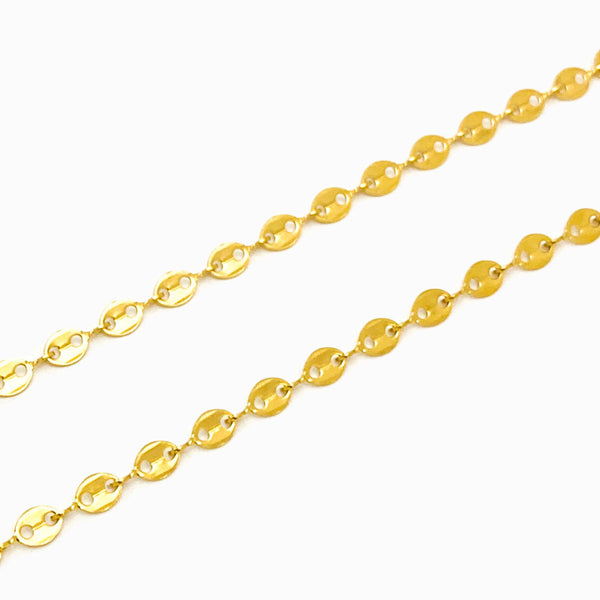 Corrente Grão de Café 4mm AC1038 - Aço Inox