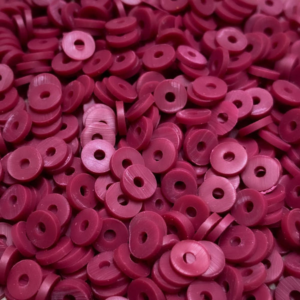 Discos de Fimo/Borracha 6mm