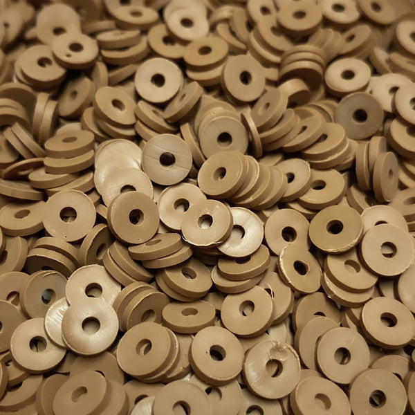 Discos de Fimo/Borracha 6mm