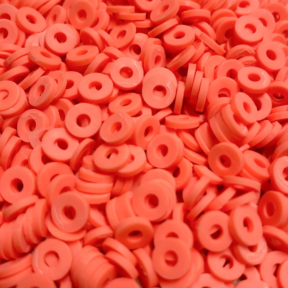 Discos de Fimo/Borracha 6mm