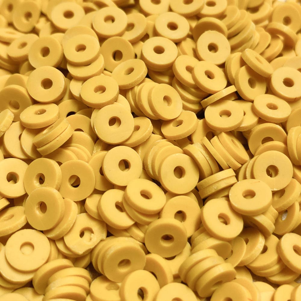 Discos de Fimo/Borracha 6mm