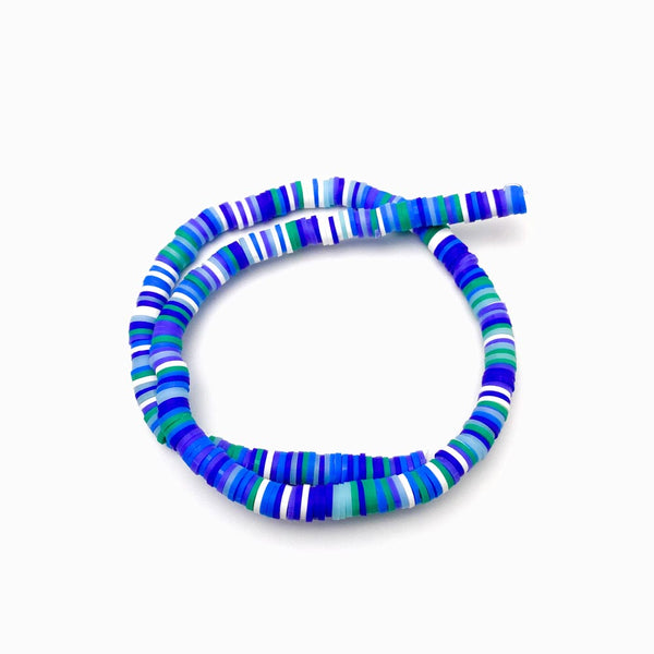 Fiada Discos de Fimo/Borracha Sortidos 6mm