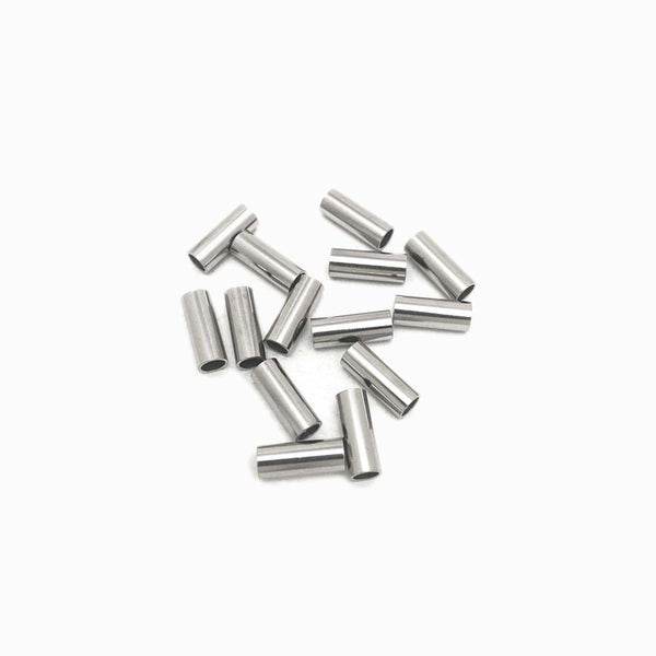 Espaçador Cilindro 10x4mm - Aço Inox Prateado