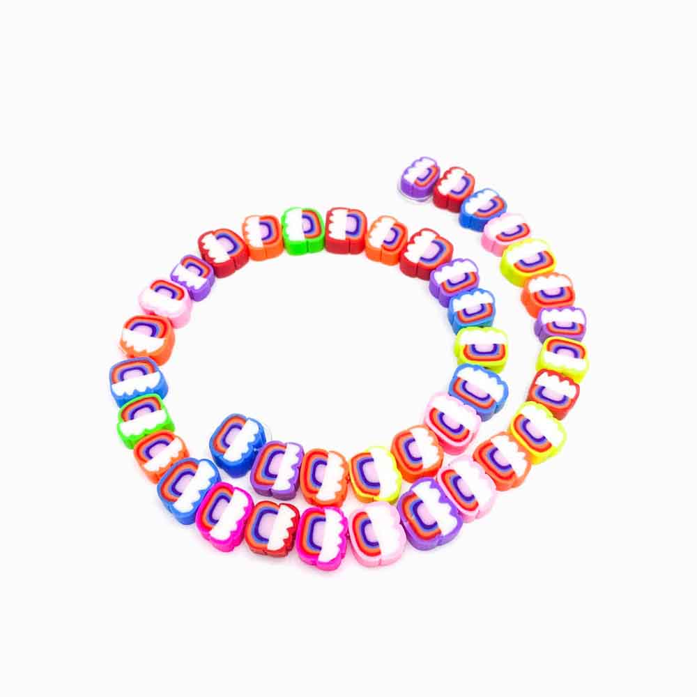 entremeio de borracha em forma de nuvem