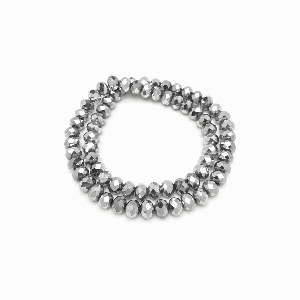 Fiada Cristal Facetado 8mm