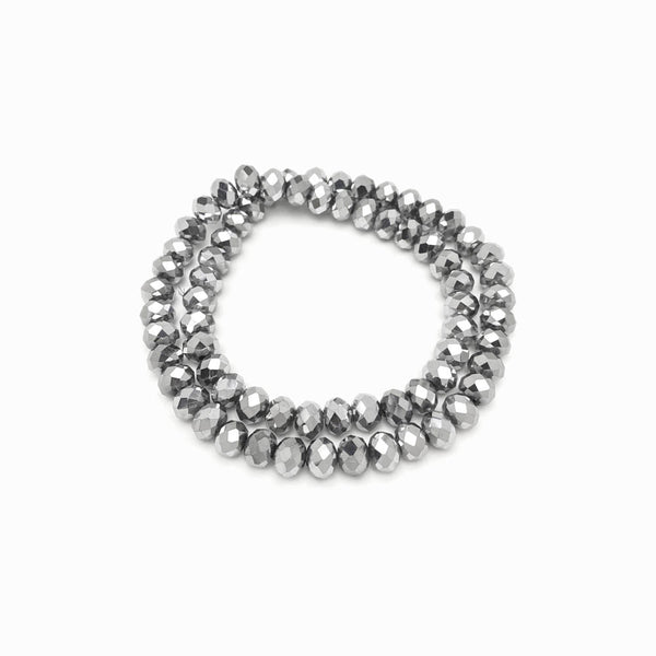 Fiada Cristal Facetado 8mm