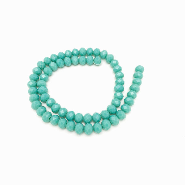 Fiada Cristal Facetado 8mm